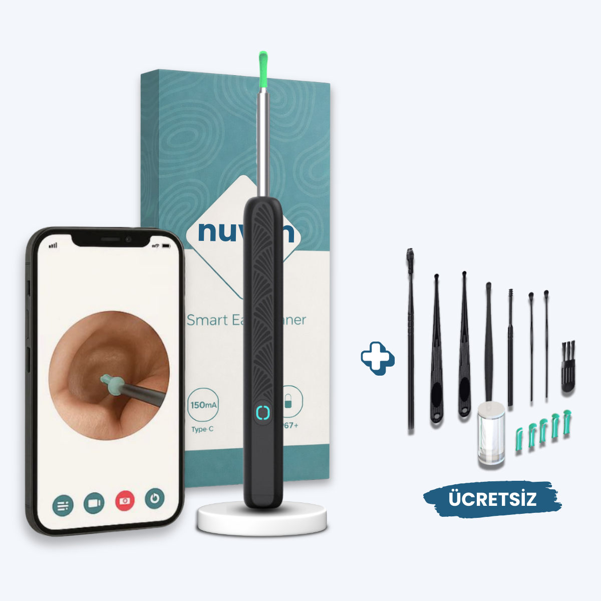 Nuven Pro Kulak Bakım Cihazı